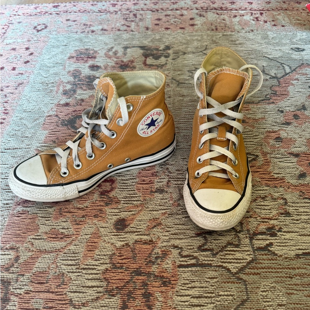 Mustard Yellow Converse